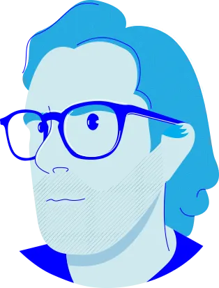 cartoon image of my noggin